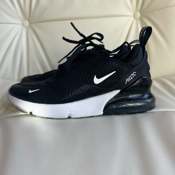 Black and White Nike Air Max 270 Sneakers